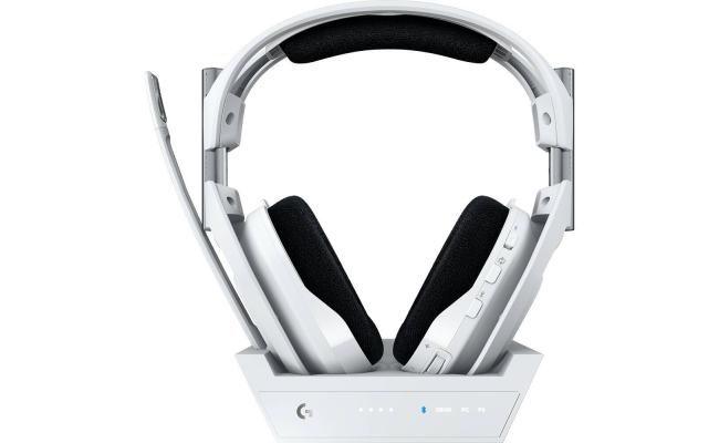 Logitech G Astro A50 X LIGHTSPEED Wireless + Base Station Gaming Headset White